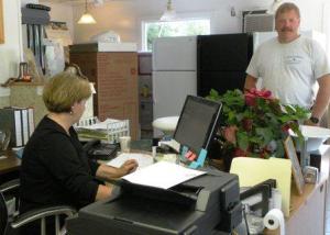 office manager and brad pendleton